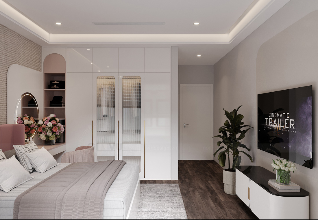 thiết kế biệt thự tại Thái Bình 250m2 nhà anh Quân 38