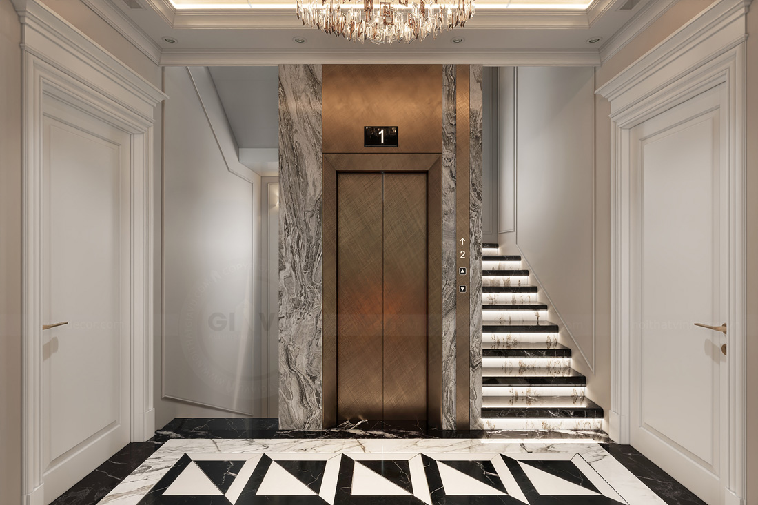 thiết kế thi công nội thất biệt thự Luxury 21