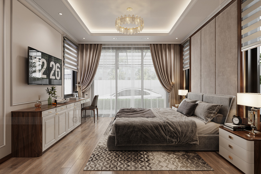 thiết kế thi công nội thất biệt thự Luxury 24