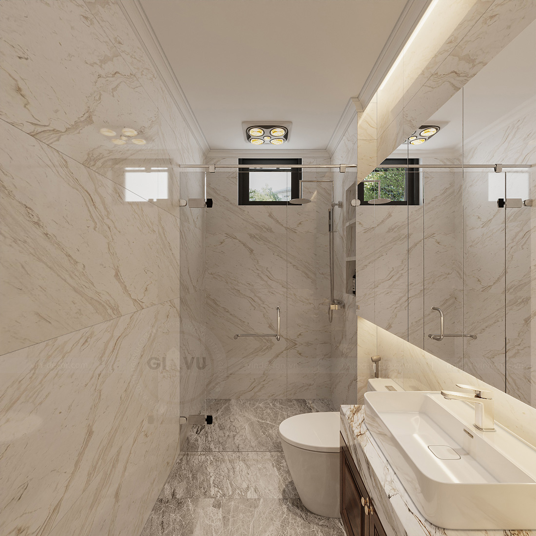 thiết kế thi công nội thất biệt thự Luxury 28