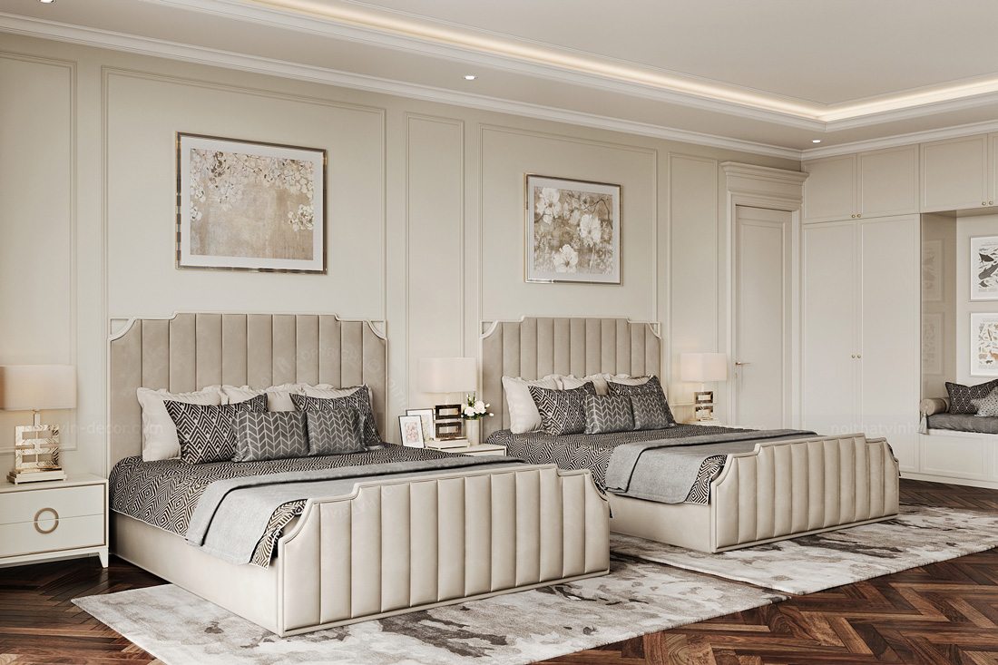 thiết kế thi công nội thất biệt thự Luxury 30