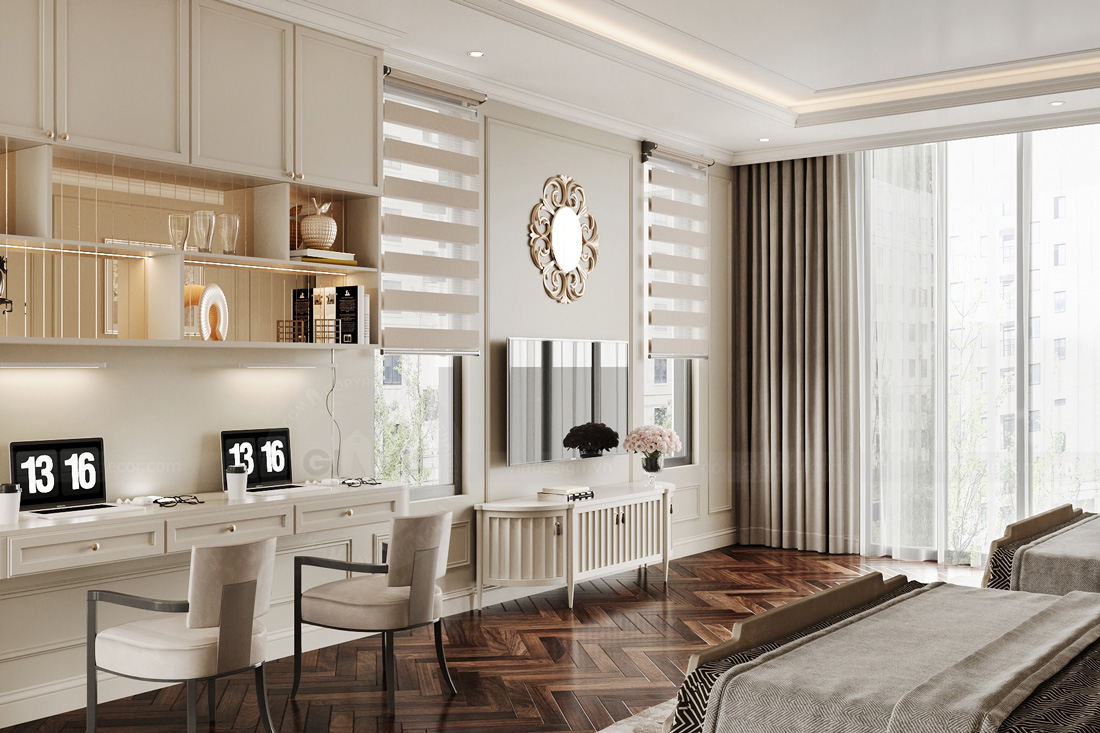 thiết kế thi công nội thất biệt thự Luxury 33