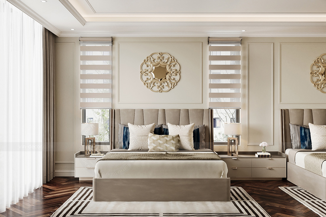 thiết kế thi công nội thất biệt thự Luxury 36