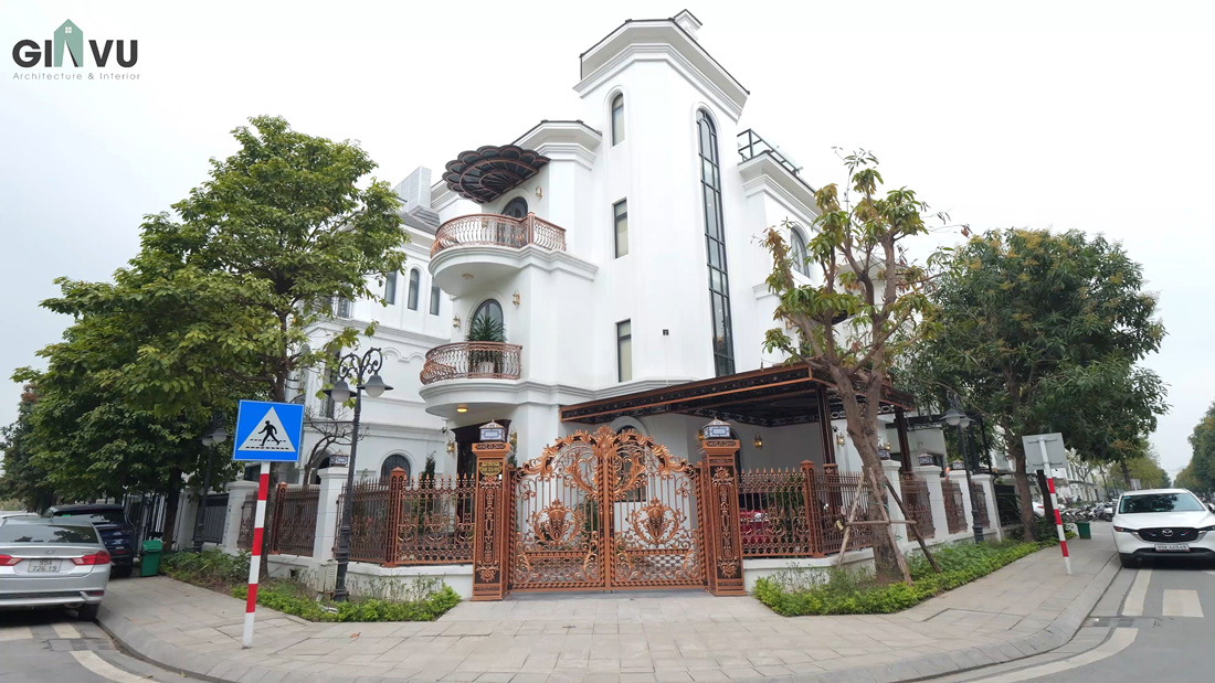 thi công biệt thự đơn lập Vinhomes Ocean park anh Chinh 1