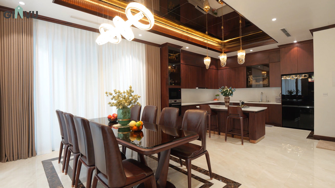 thi công biệt thự đơn lập Vinhomes Ocean park anh Chinh 10