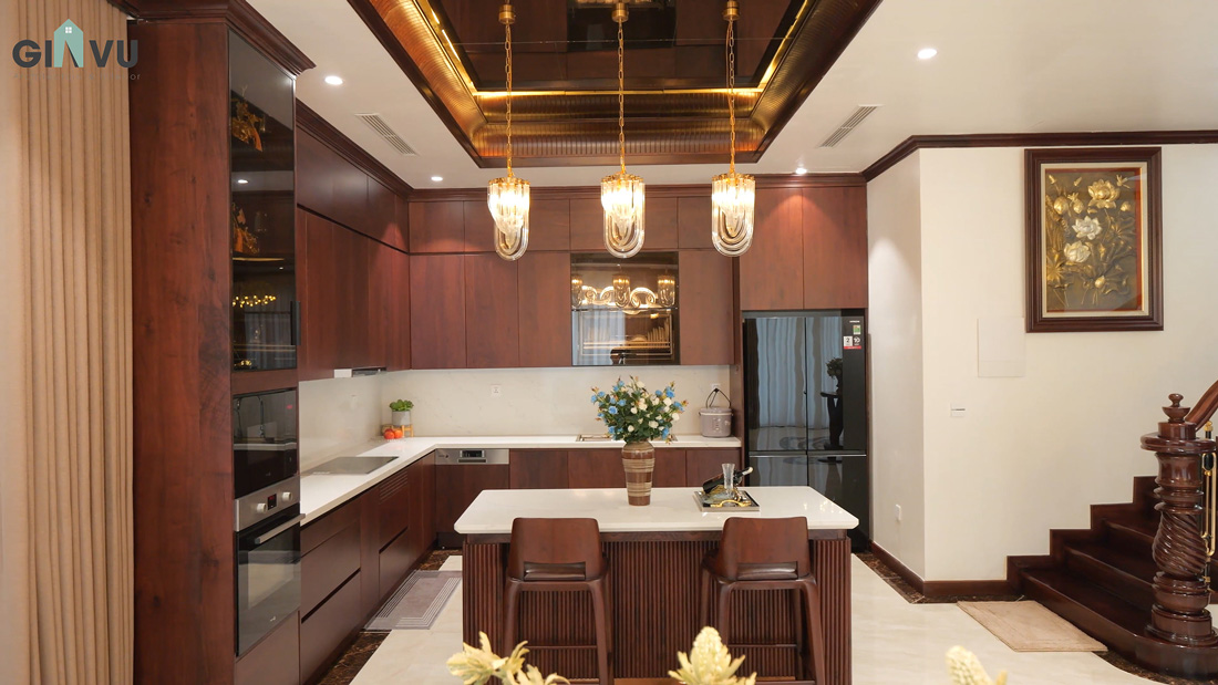 thi công biệt thự đơn lập Vinhomes Ocean park anh Chinh 12