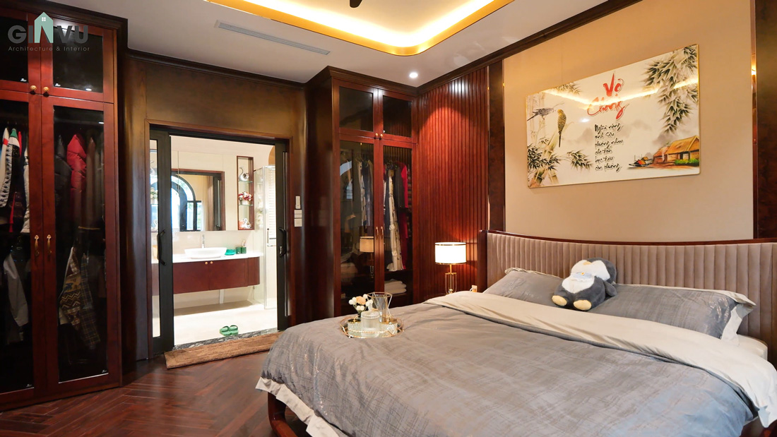 thi công biệt thự đơn lập Vinhomes Ocean park anh Chinh 20