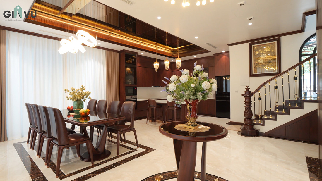 thi công biệt thự đơn lập Vinhomes Ocean park anh Chinh 4