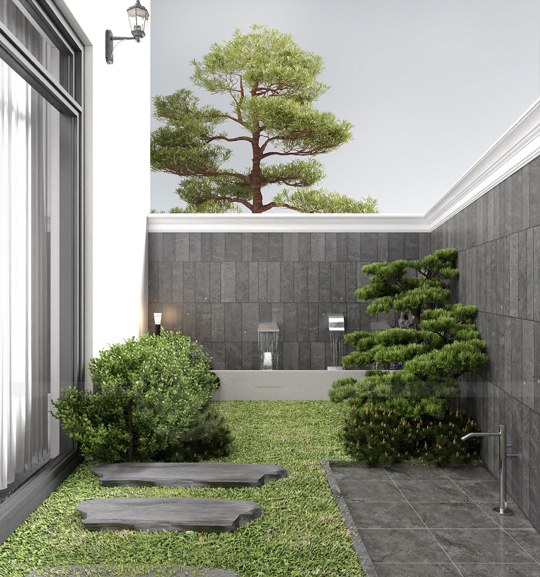 thiết kế nội thất nhà phố tại Long Biên 11