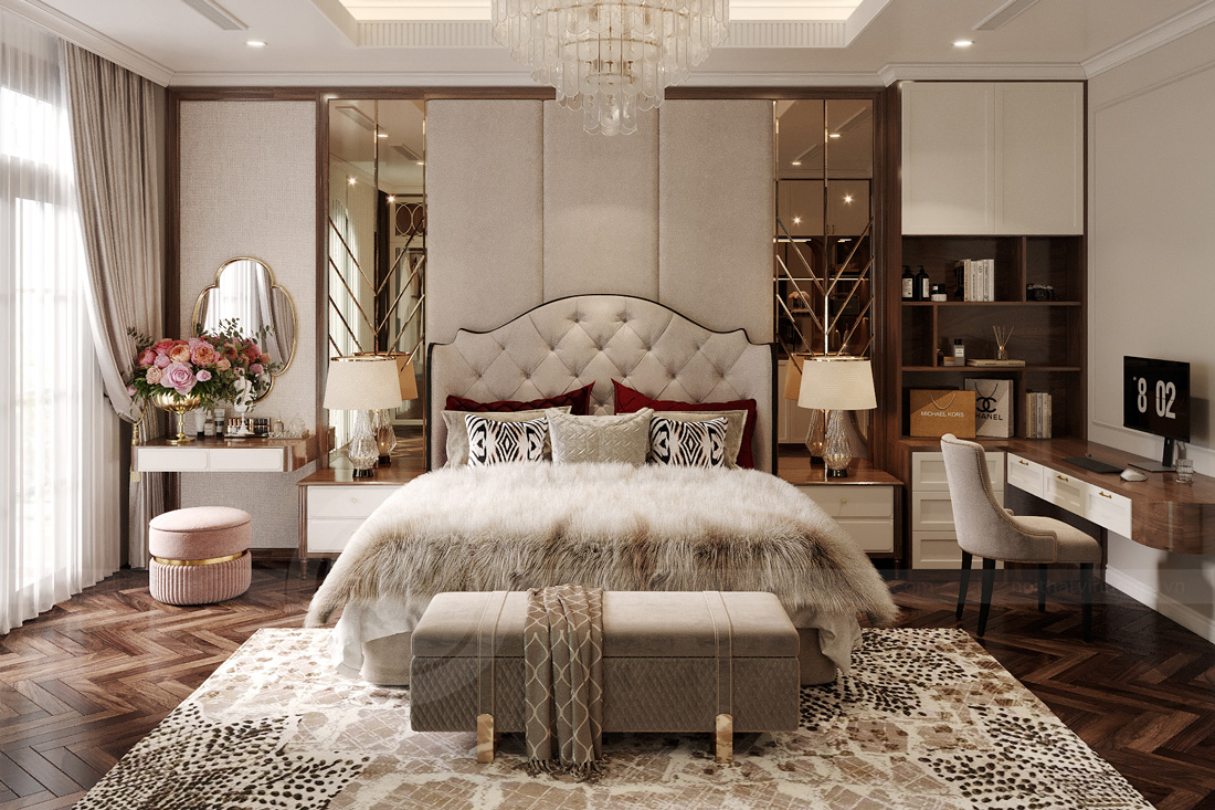 thiết kế nội thất nhà phố tại Long Biên 13