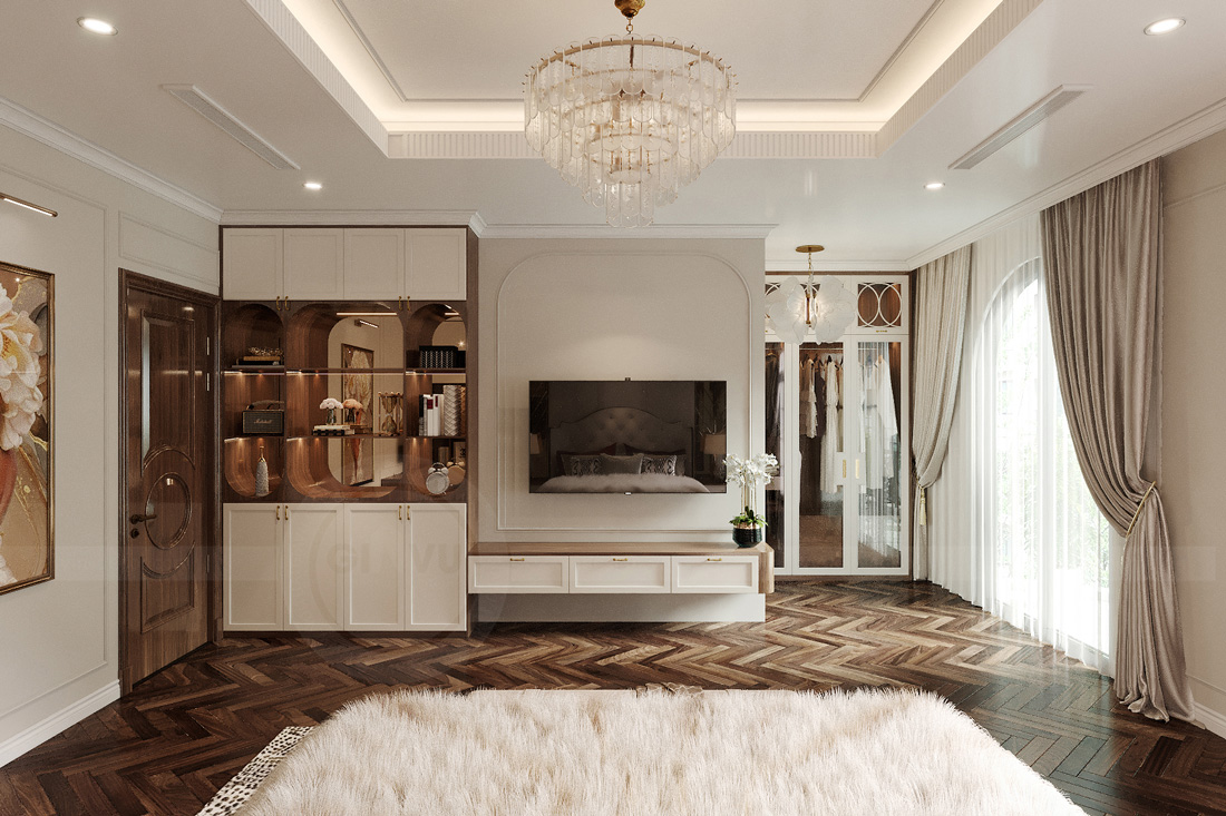 thiết kế nội thất nhà phố tại Long Biên 15