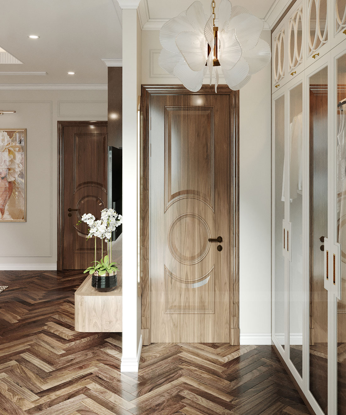 thiết kế nội thất nhà phố tại Long Biên 17