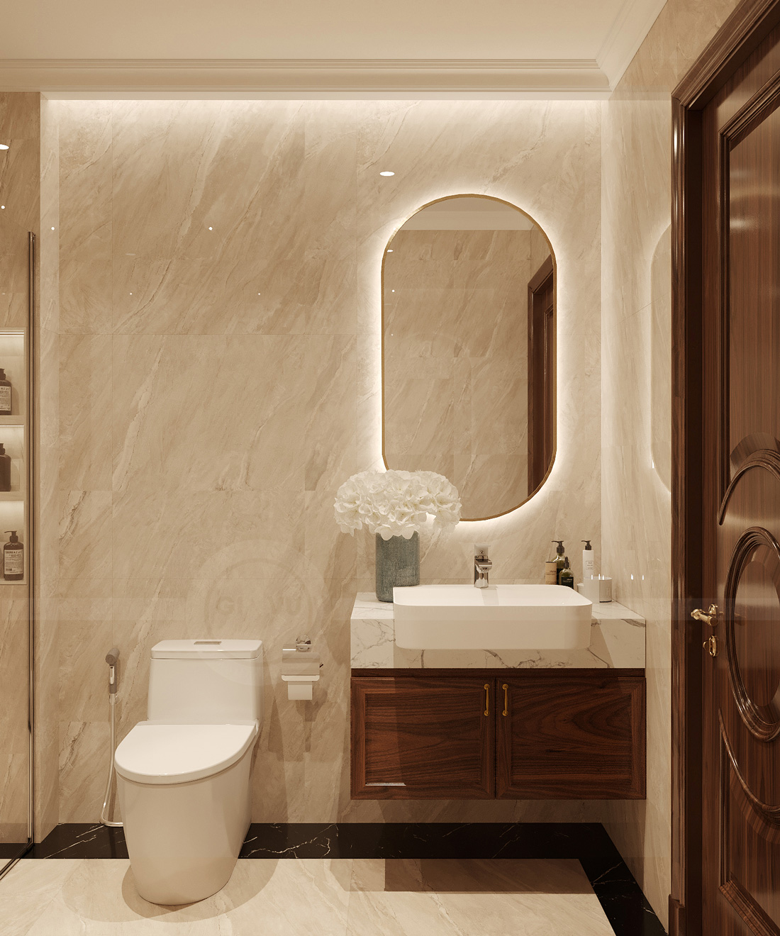 thiết kế nội thất nhà phố tại Long Biên 19