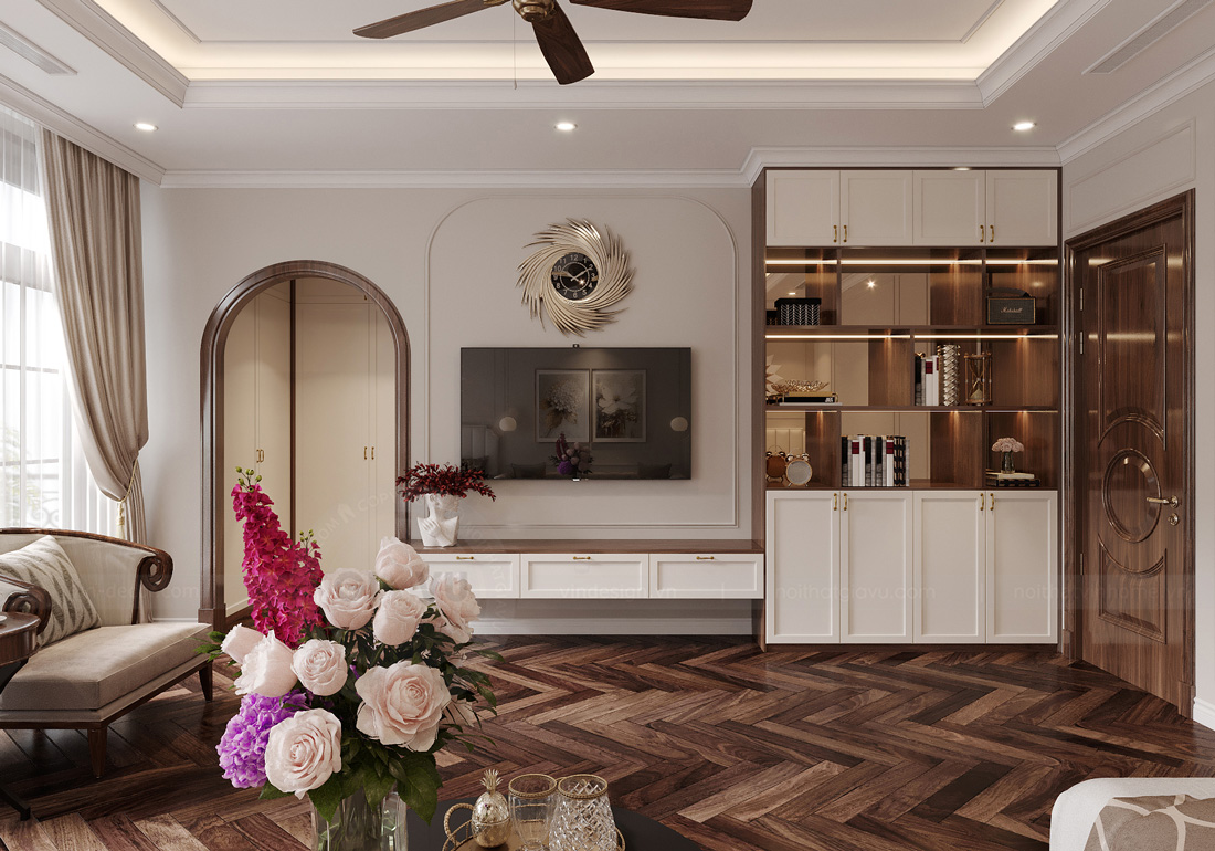 thiết kế nội thất nhà phố tại Long Biên 23