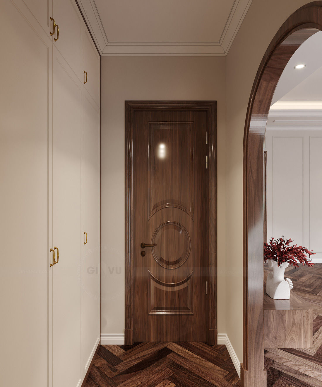 thiết kế nội thất nhà phố tại Long Biên 25