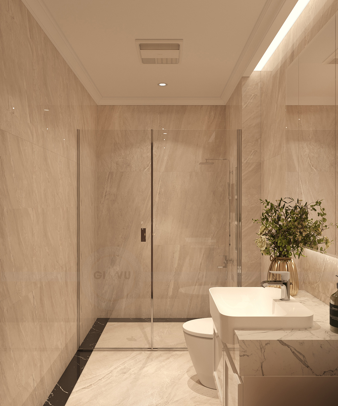 thiết kế nội thất nhà phố tại Long Biên 27