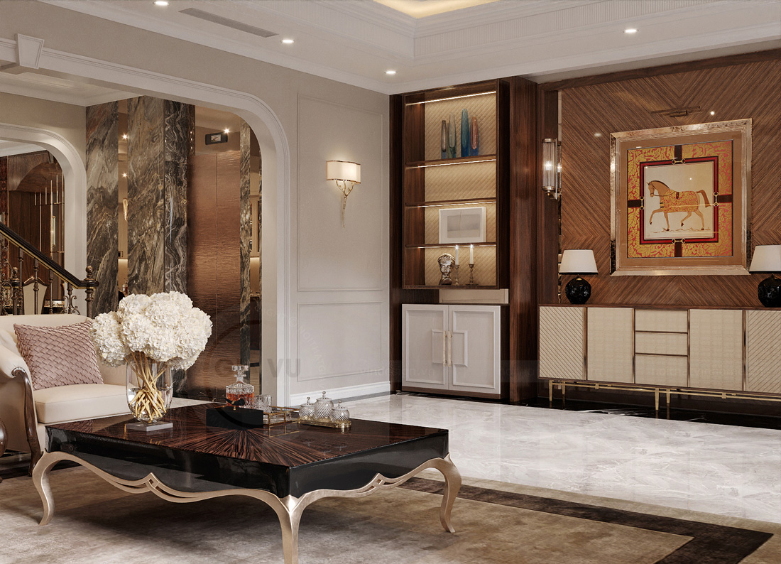 thiết kế nội thất nhà phố tại Long Biên 4