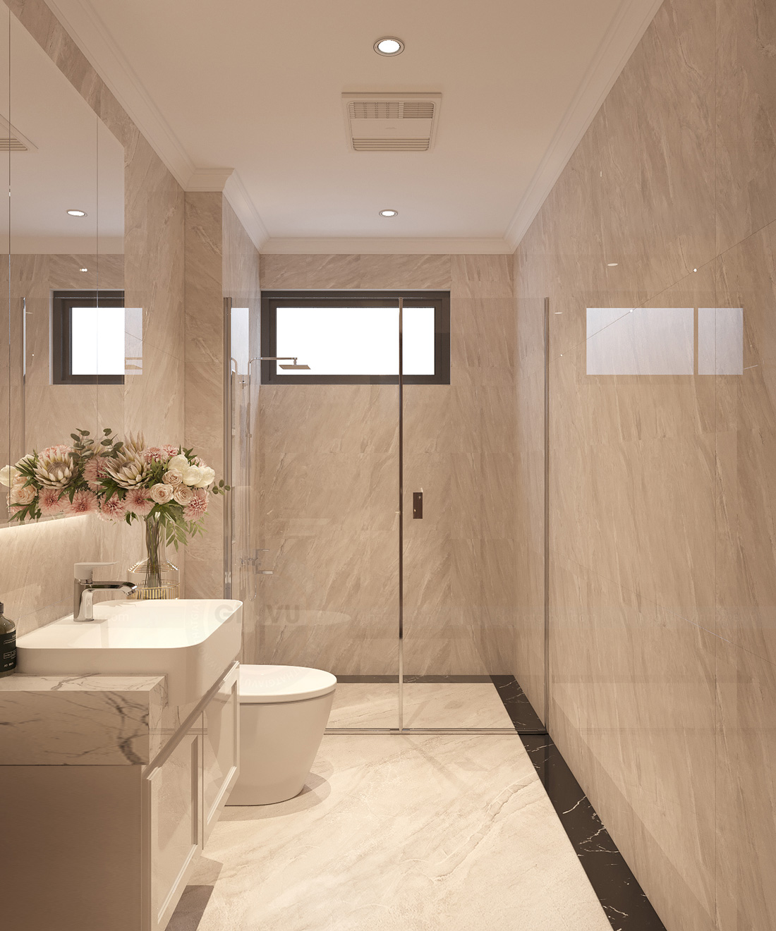 thiết kế nội thất nhà phố tại Long Biên 44