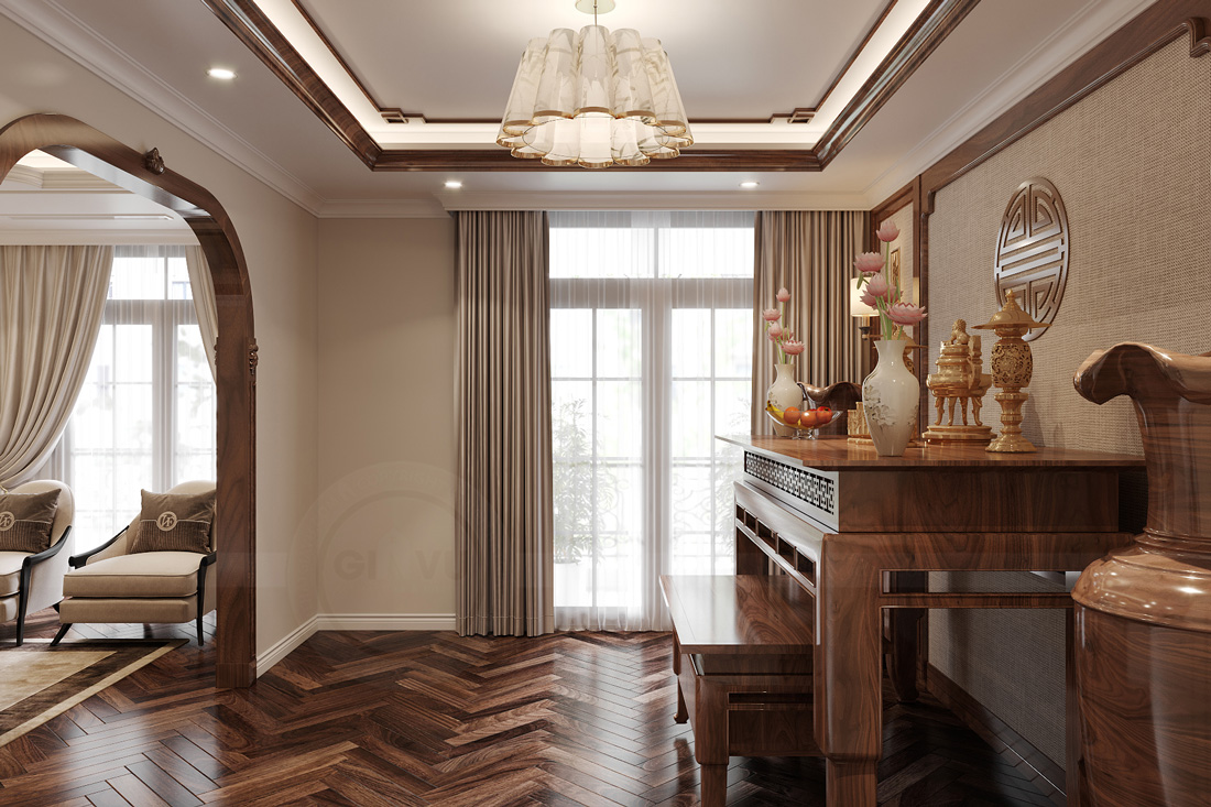 thiết kế nội thất nhà phố tại Long Biên 46