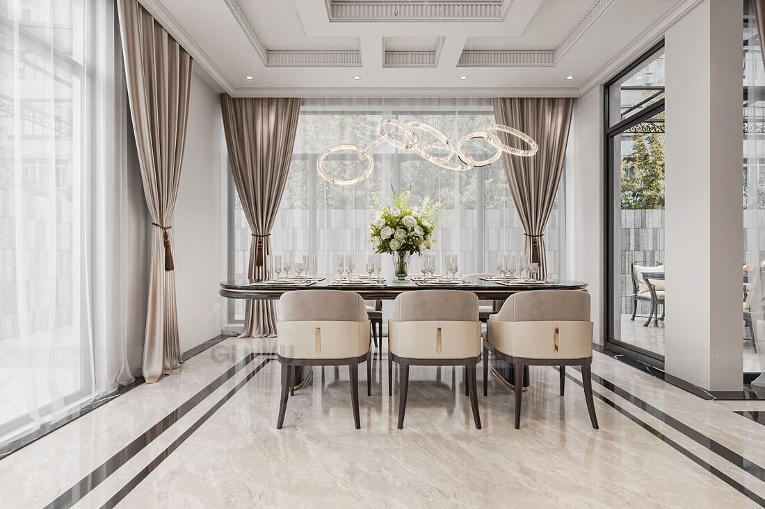 thiết kế nội thất biệt thự An Vượng Villa nhà anh Cầu 16