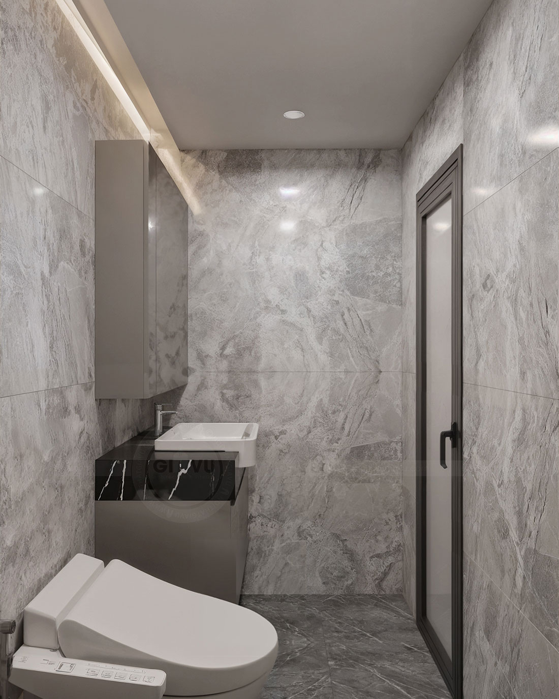 thiết kế nội thất biệt thự An Vượng Villa nhà anh Cầu 21