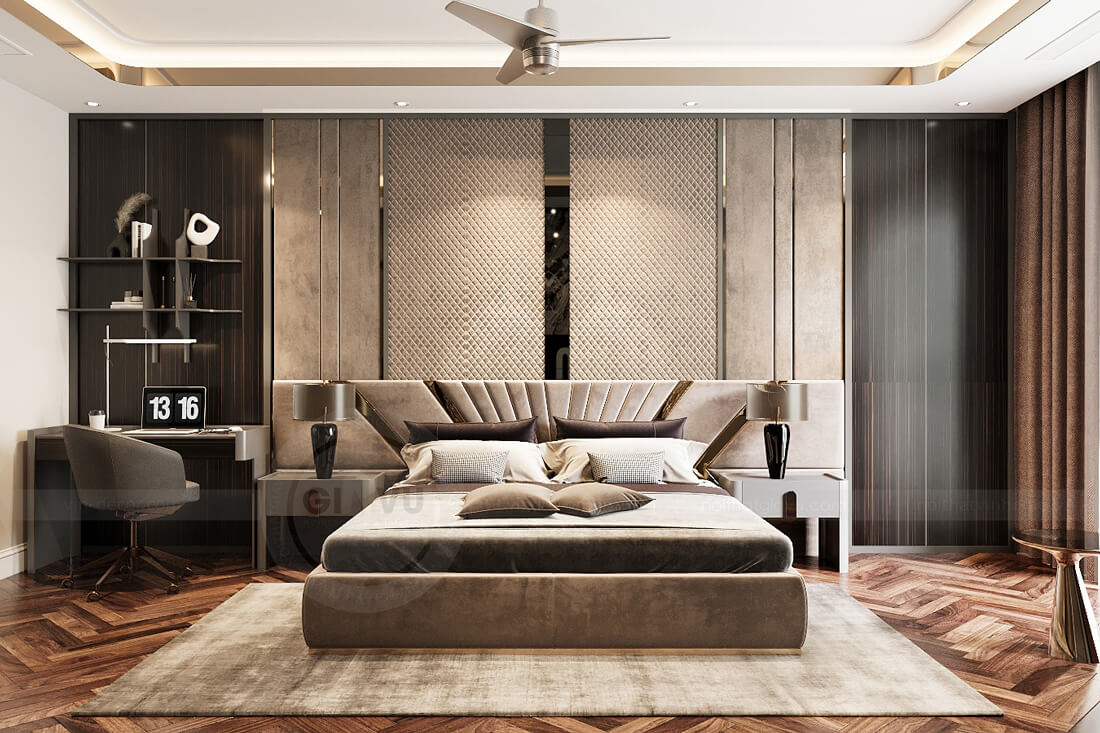 thiết kế nội thất biệt thự An Vượng Villa nhà anh Cầu 24