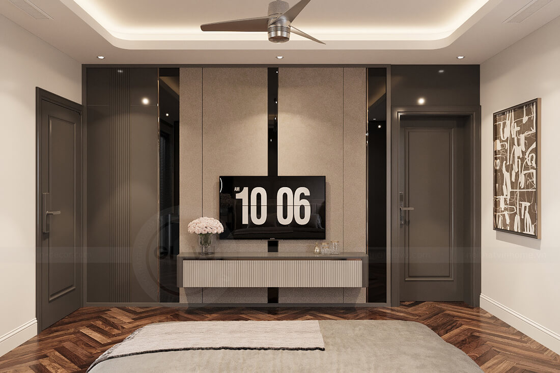 thiết kế nội thất biệt thự An Vượng Villa nhà anh Cầu 28