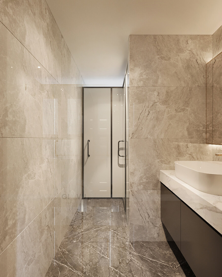 thiết kế nội thất biệt thự An Vượng Villa nhà anh Cầu 40