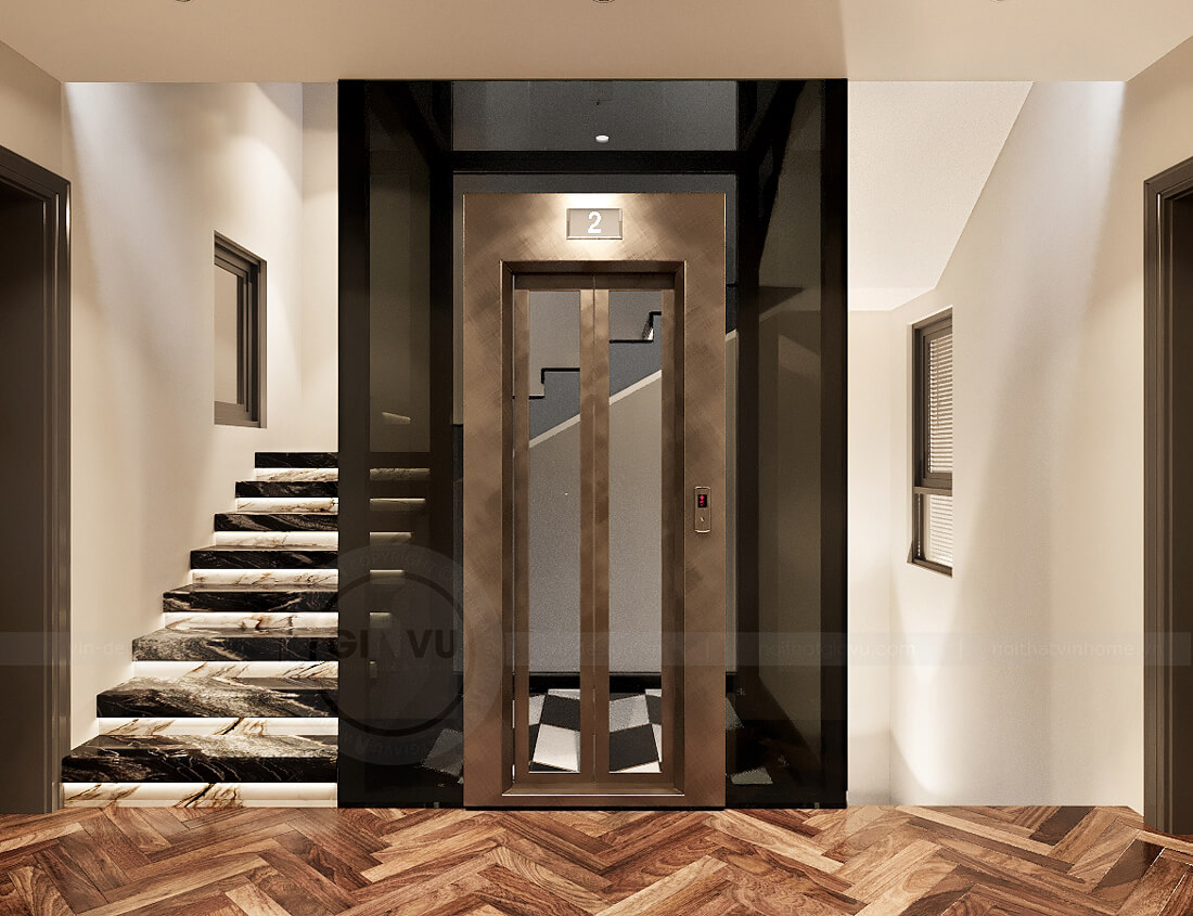 thiết kế nội thất biệt thự An Vượng Villa nhà anh Cầu 42