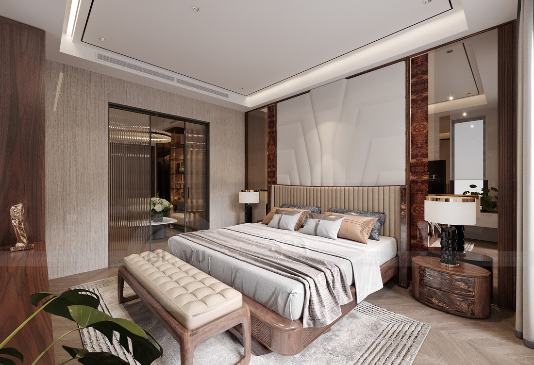 thiết kế nội thất biệt thự Vinhomes Ocean Park 2 19