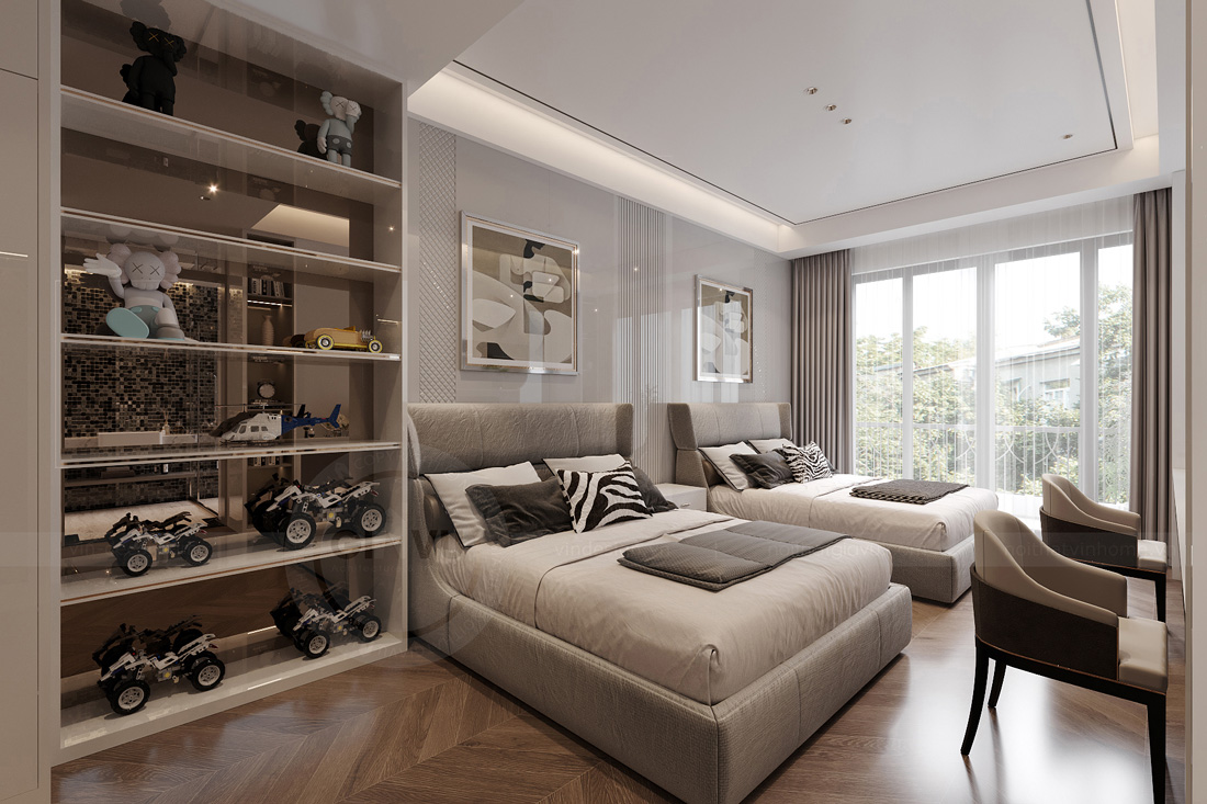 thiết kế nội thất biệt thự Vinhomes Ocean Park 2 30