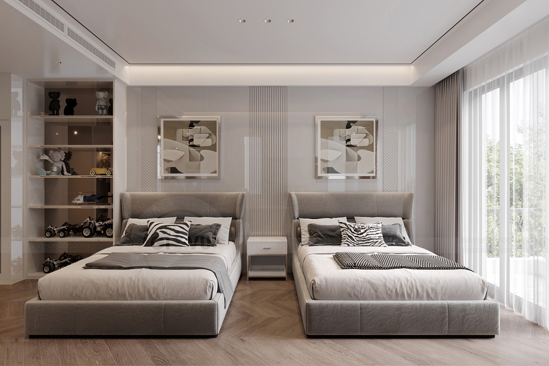 thiết kế nội thất biệt thự Vinhomes Ocean Park 2 31