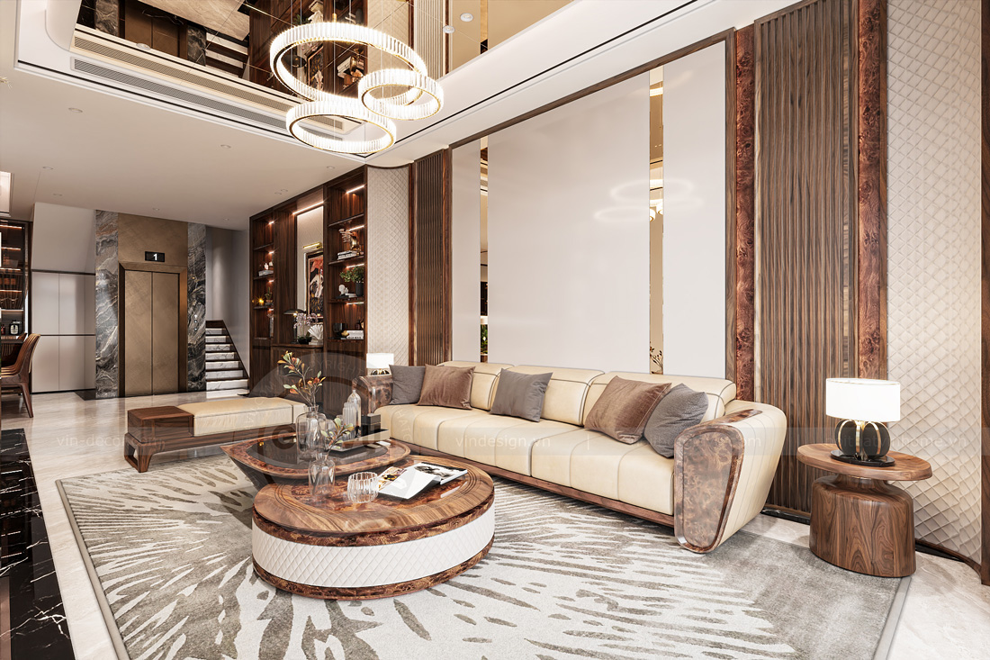 thiết kế nội thất biệt thự Vinhomes Ocean Park 2 7