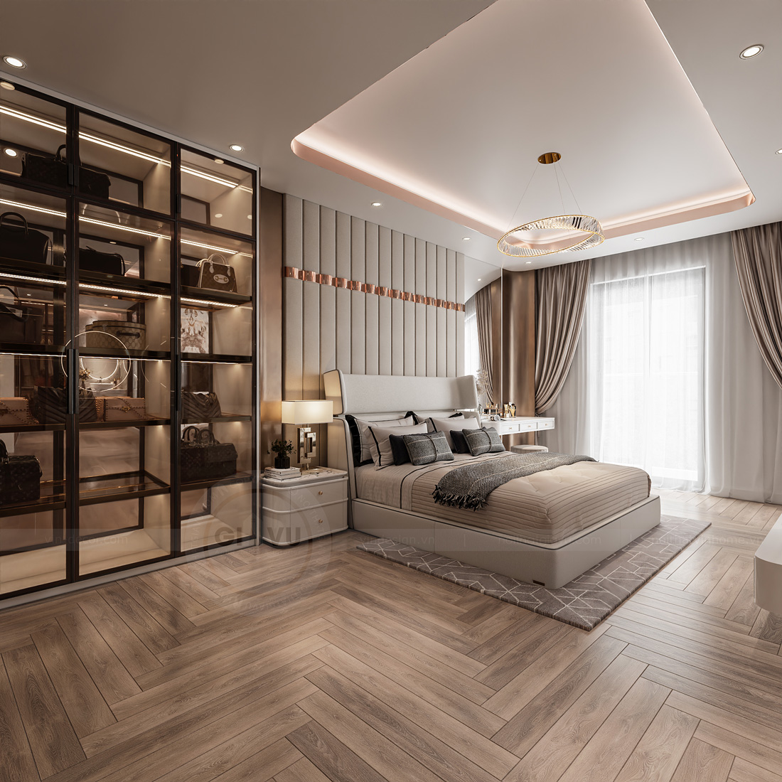 thiết kế thi công biệt thự liền kề KĐT Dương Nội 10