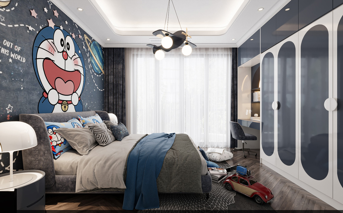 thiết kế thi công biệt thự liền kề KĐT Dương Nội 18