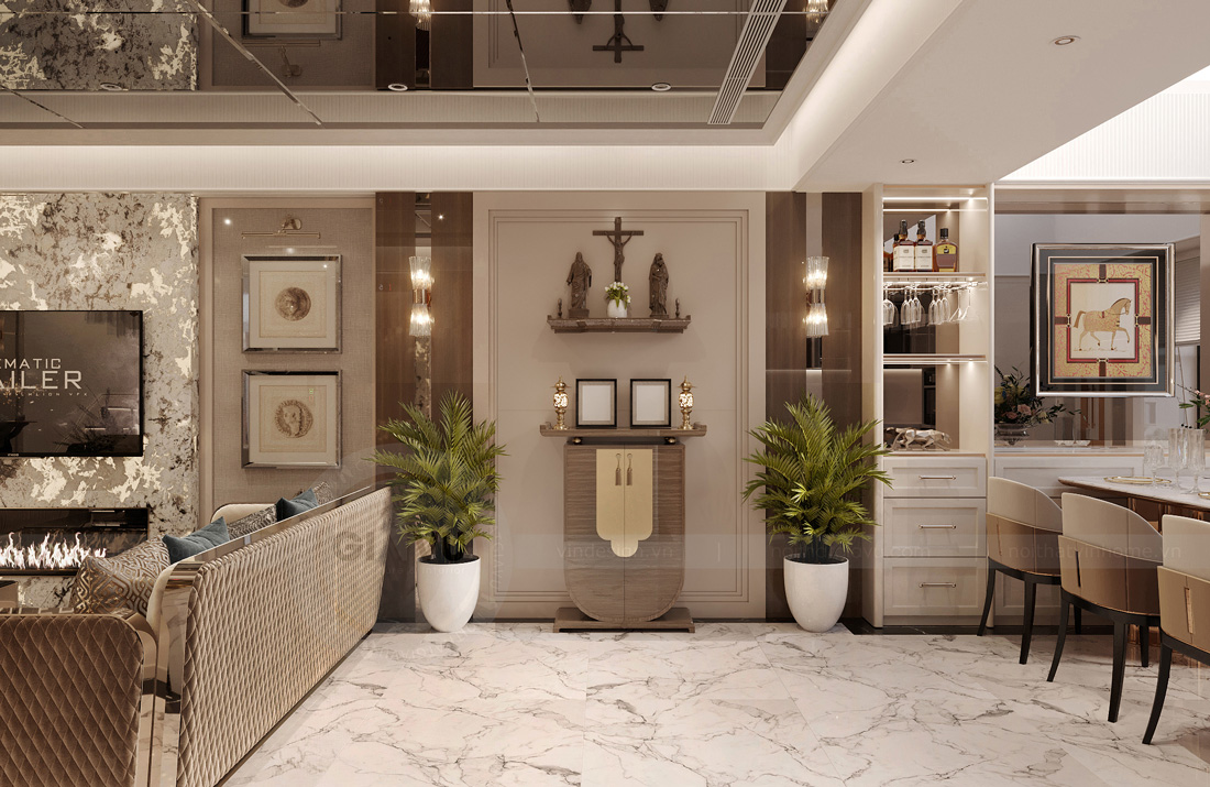thiết kế thi công biệt thự liền kề KĐT Dương Nội 3