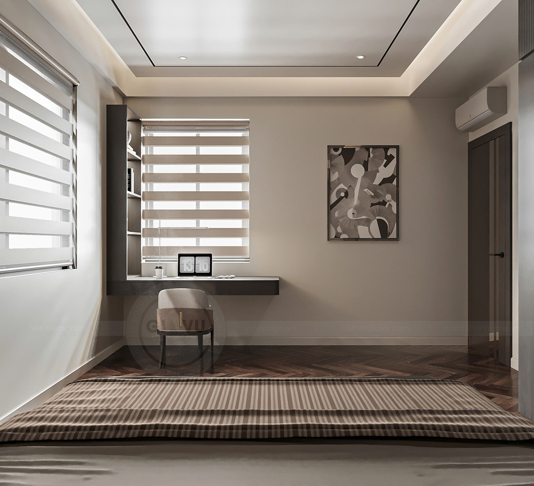 thiết kế biệt thự tại Vĩnh Phúc 3 tầng 400m2 anh Tùng 15