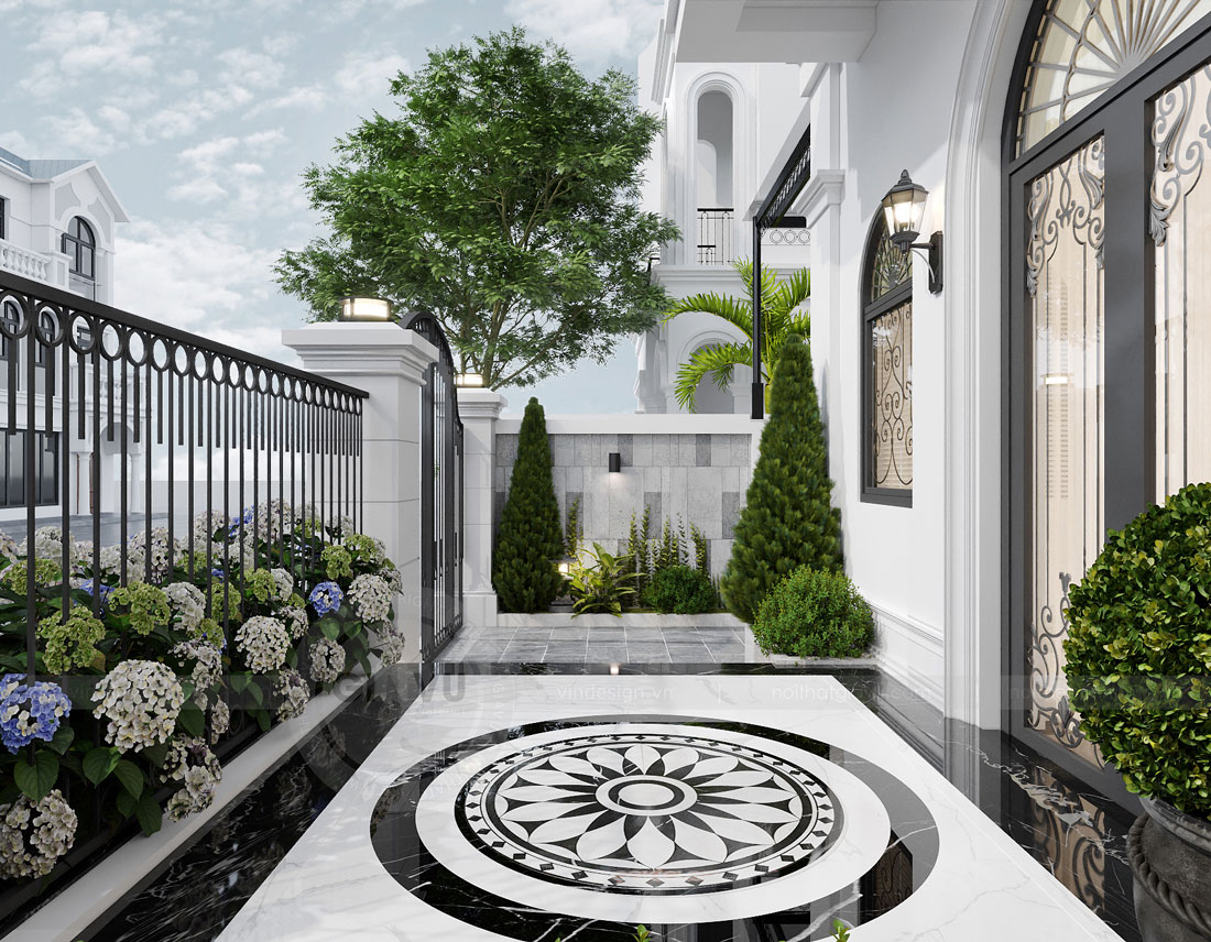 thiết kế thi công biệt thự Solasta Mansion Dương Nội B 1