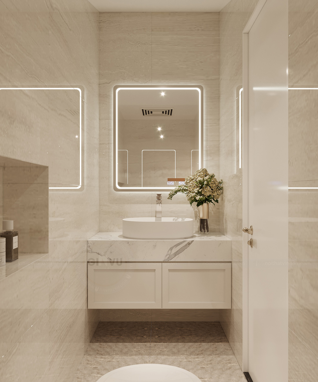 thiết kế thi công biệt thự Solasta Mansion Dương Nội B 12
