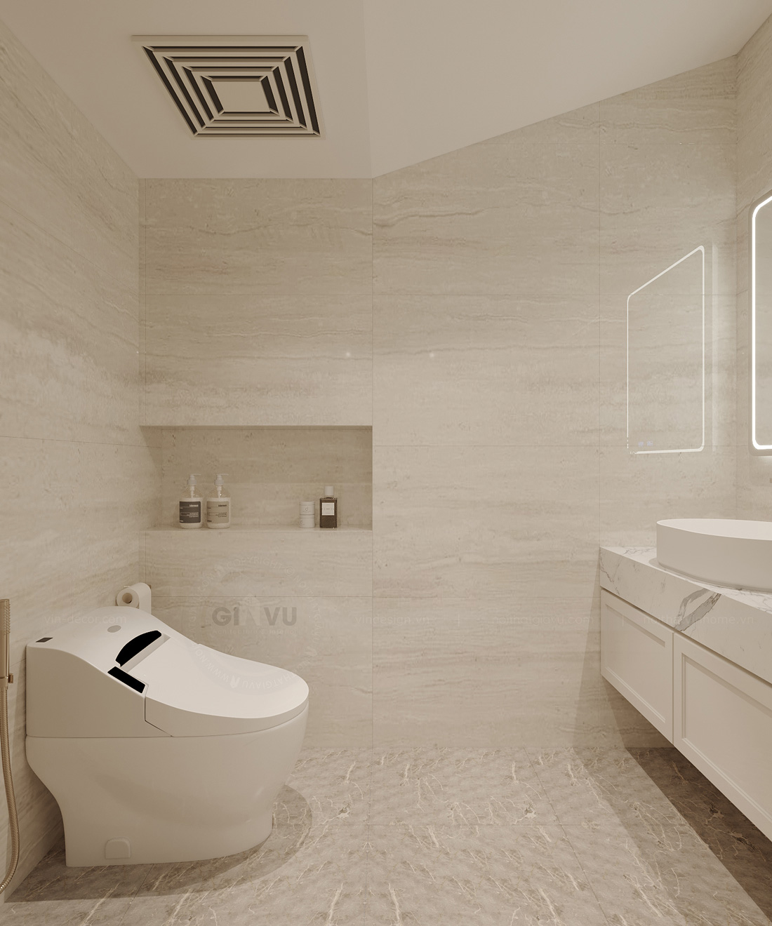 thiết kế thi công biệt thự Solasta Mansion Dương Nội B 13