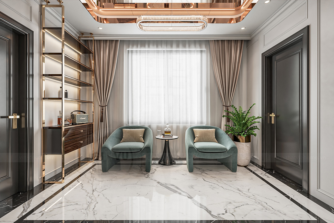 thiết kế thi công biệt thự Solasta Mansion Dương Nội B 14