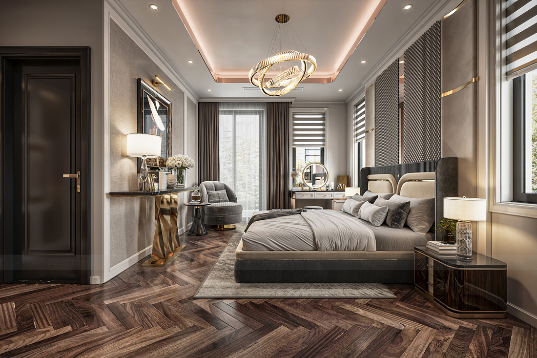thiết kế thi công biệt thự Solasta Mansion Dương Nội B 17