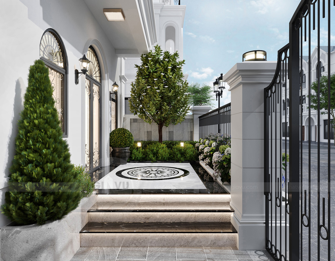 thiết kế thi công biệt thự Solasta Mansion Dương Nội B 2