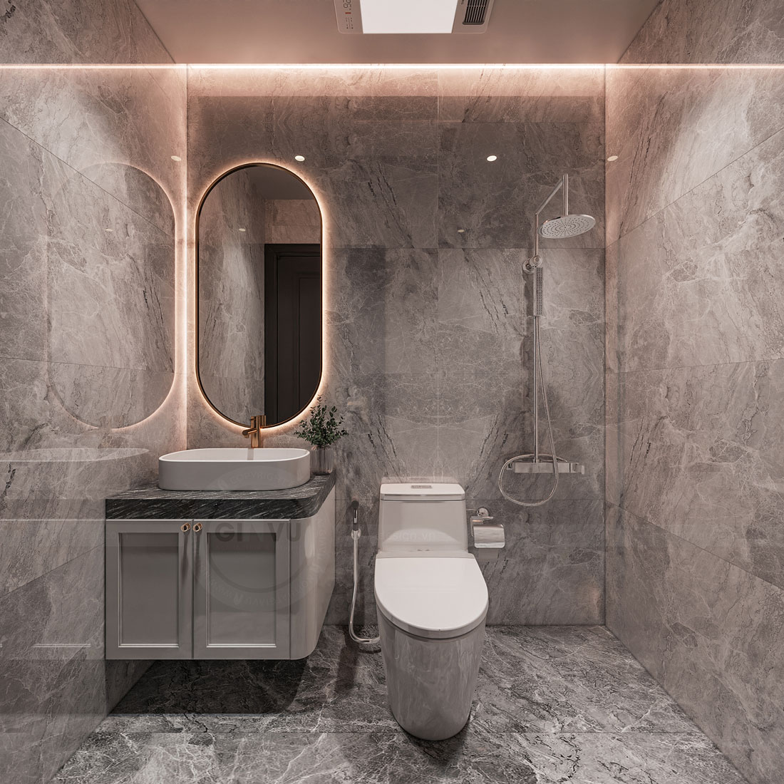 thiết kế thi công biệt thự Solasta Mansion Dương Nội B 31