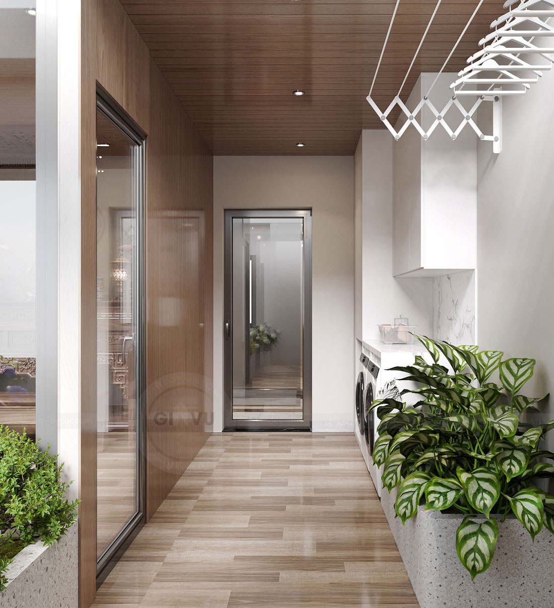 thiết kế thi công biệt thự Solasta Mansion Dương Nội B 45