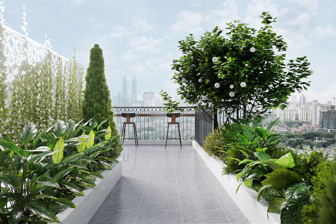 thiết kế thi công biệt thự Solasta Mansion Dương Nội B 47