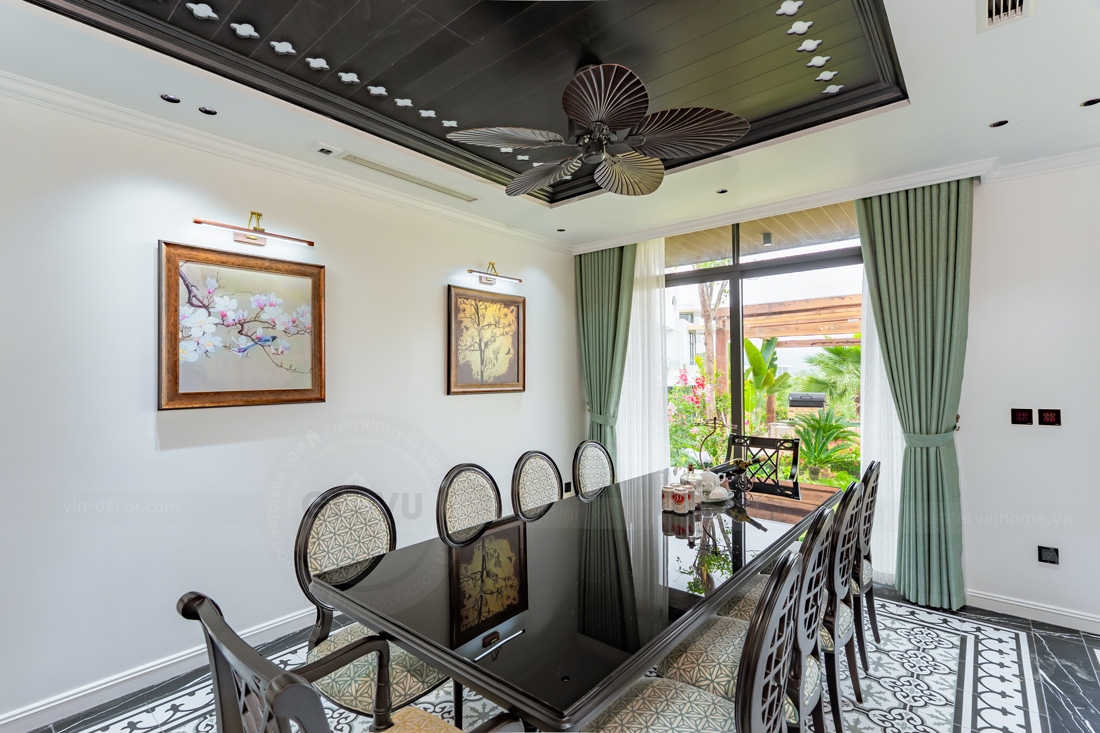 thi công hoàn thiện biệt thự Lagecy Hill Lương Sơn Hòa Bình 09
