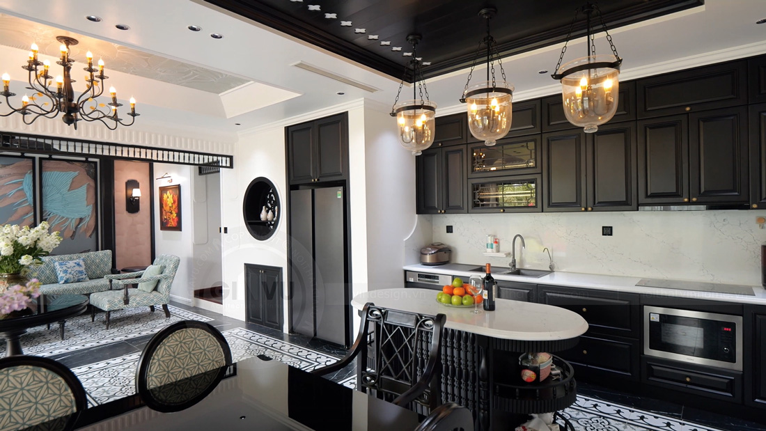 thi công hoàn thiện biệt thự Lagecy Hill Lương Sơn Hòa Bình 10