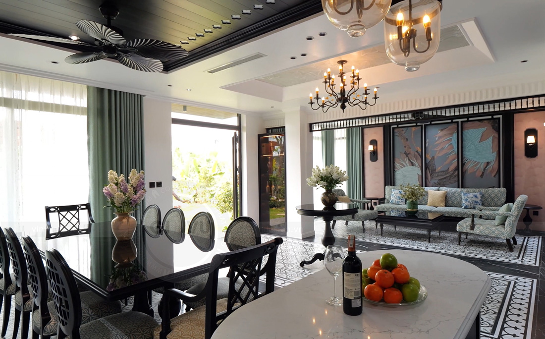 thi công hoàn thiện biệt thự Lagecy Hill Lương Sơn Hòa Bình 12