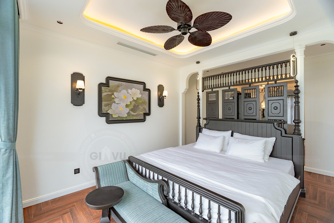 thi công hoàn thiện biệt thự Lagecy Hill Lương Sơn Hòa Bình 13